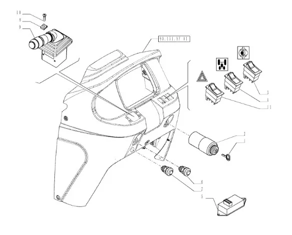5093168 - клавиша